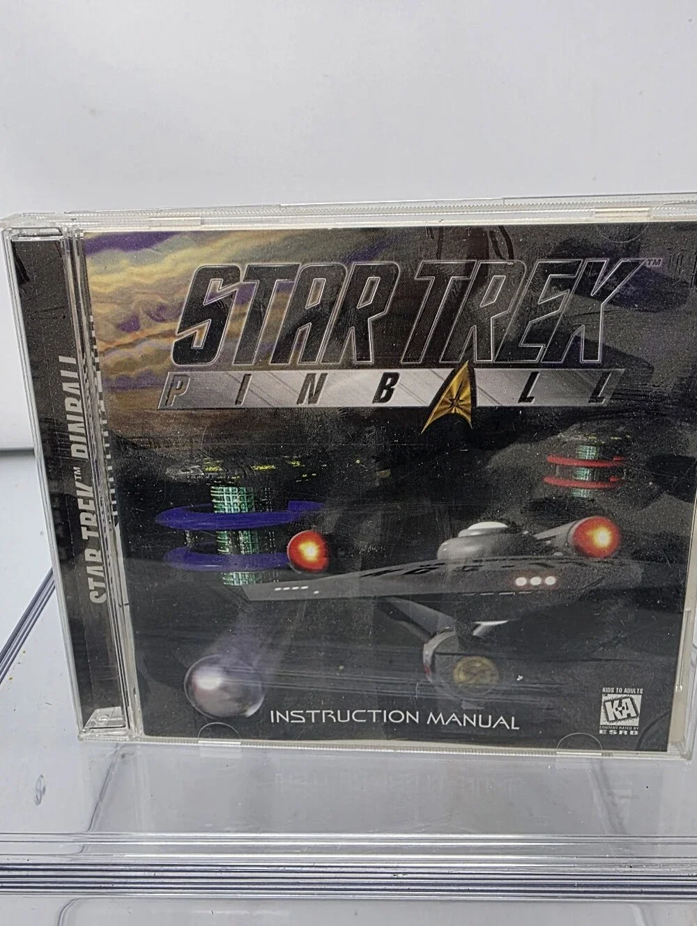 Star Trek Pinball Interplay's PC CD-ROM 1997 Windows 95 Computer Game Complete